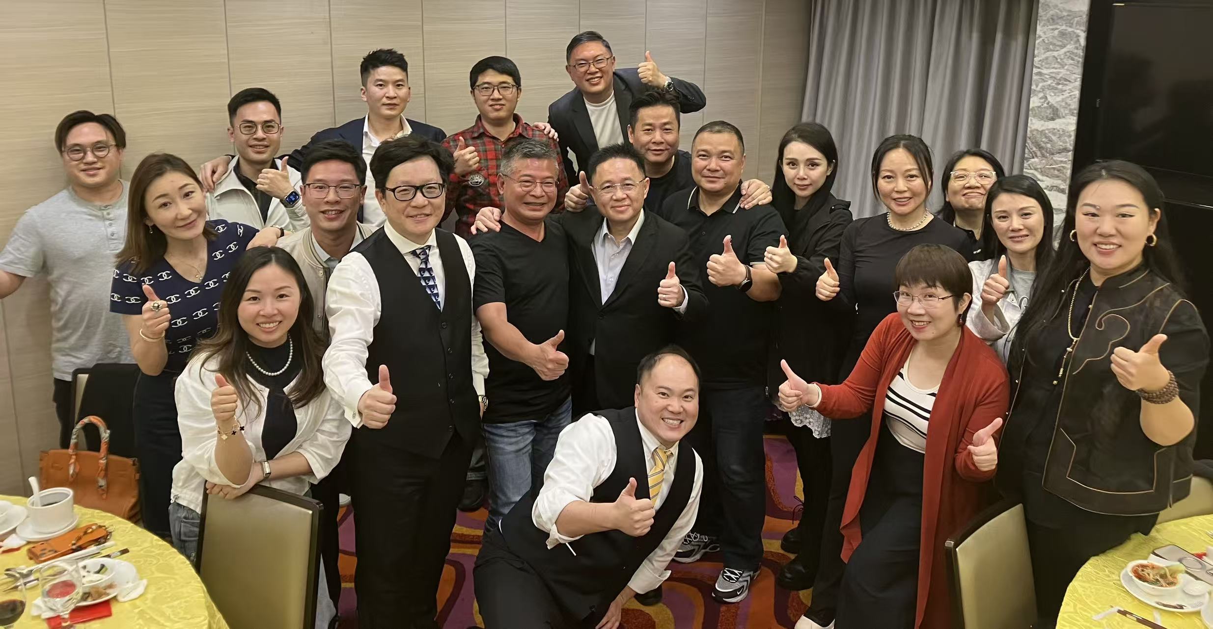 香江聚賢舉辦「龍抬頭」舂茗聚會暨「聚賢求新 與您同行」香江聚賢創新發展集思會